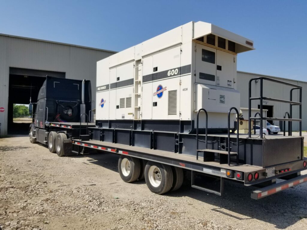 dca600 generator for rent