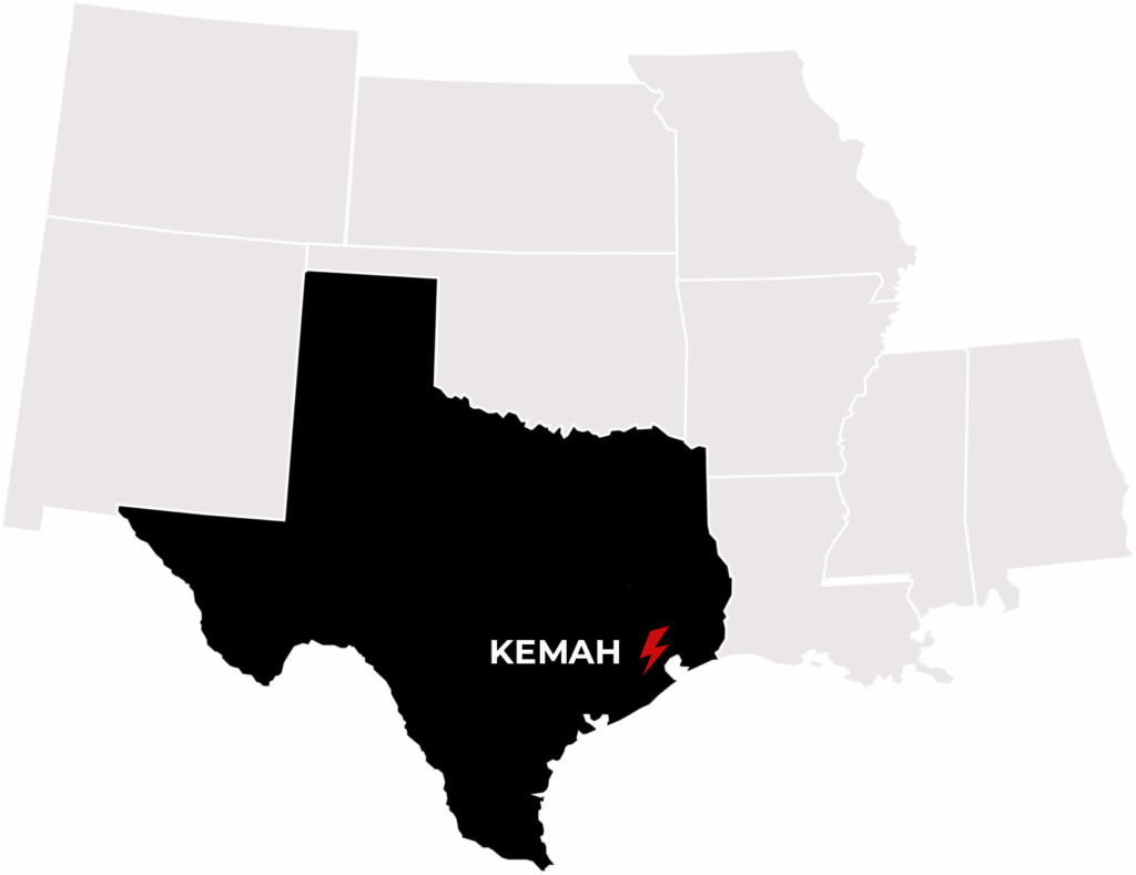 Kemah Map