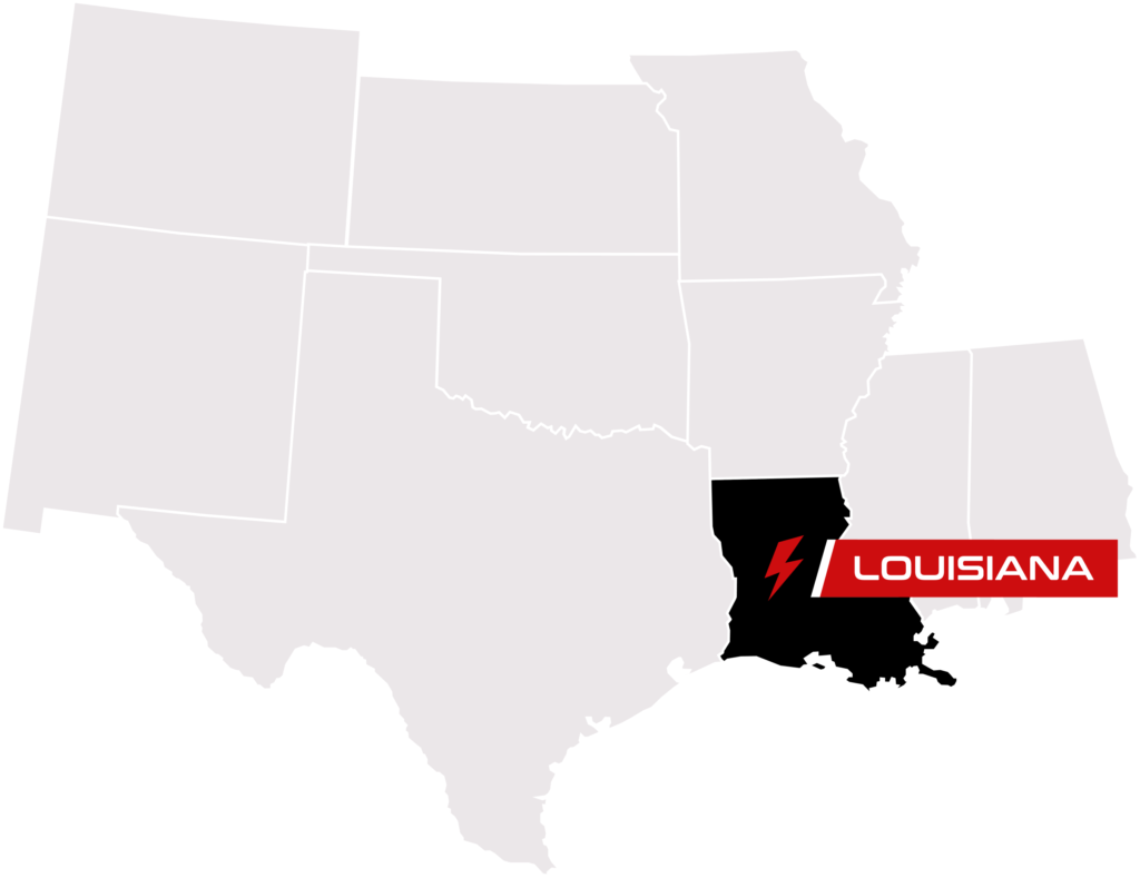 Service Area Louisiana