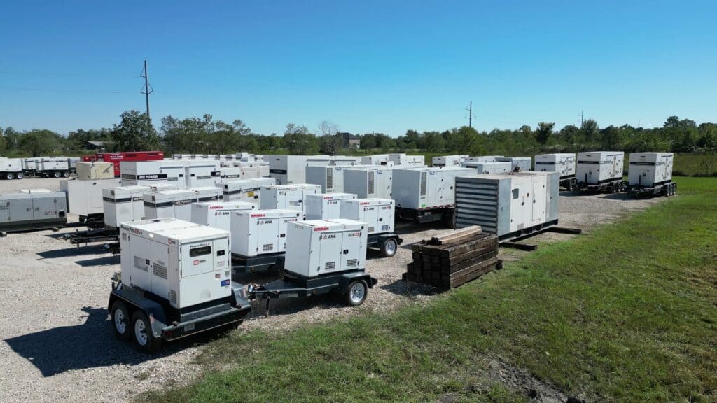 rent industrial generators in texas